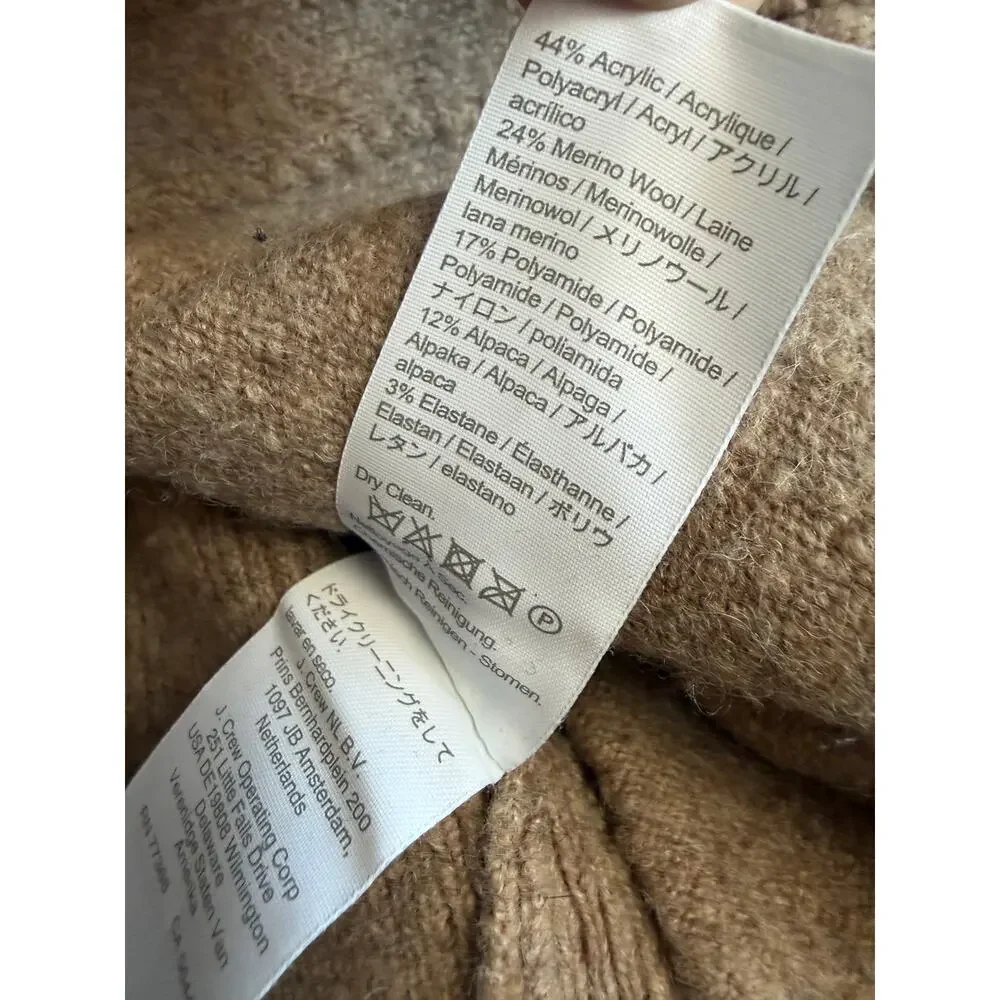 J.Crew Cocoon Sweater-Blazer, Wool Blend Sold Out, Small - Picture 8 of 9